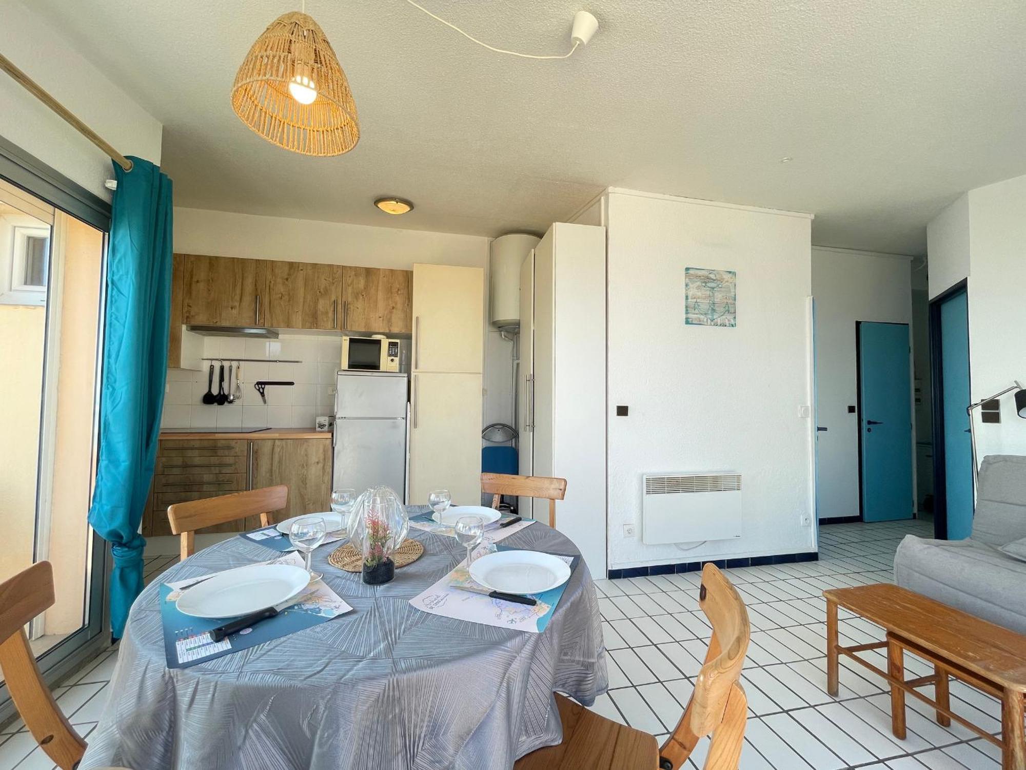 Appartement 2 Pieces Avec Terrasse 25M² Et Parking A 50M De La Plage - Fr-1-338-114 Сет Екстериор снимка